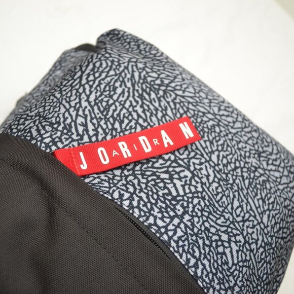 Nike Air Jordan Elephant Print Air Patrol Backpack, Black/Wolf Grey - Picture 7 of 8